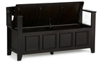 Amherst 48-inch Storage Bench and 36-inch Cabinet