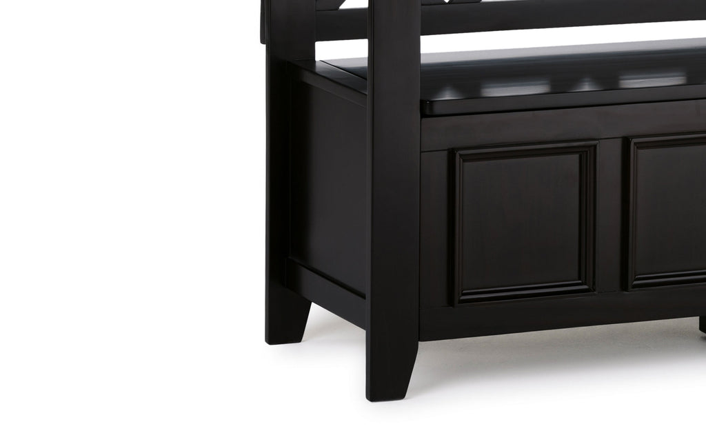 Amherst 48-inch Storage Bench and 36-inch Cabinet