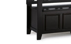 Amherst 48-inch Storage Bench and 36-inch Cabinet