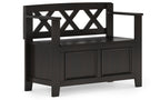 Amherst 36-inch Storage Bench and 36-inch Cabinet