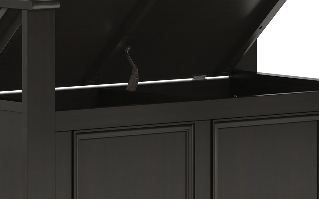 Amherst 36-inch Storage Bench and 36-inch Cabinet