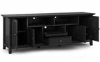 Amherst 72 inch TV Stand with 24 inch 5 Shelf Bookcases (Set of 3)