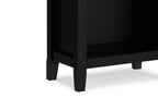 Amherst 72 inch TV Stand with 24 inch 5 Shelf Bookcases (Set of 3)