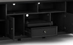 Amherst 72 inch TV Stand with 24 inch 5 Shelf Bookcases (Set of 3)