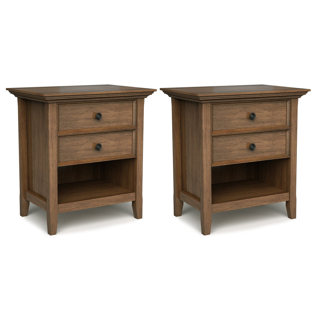 Amherst 24 inch Bedside Table (Set of 2)