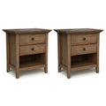 Amherst 24 inch Bedside Table (Set of 2)