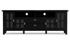 Artisan 72 inch TV Stand with 26 inch 5 Shelf Bookcases (Set of 3)