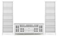 Artisan 72 inch TV Stand with 26 inch 5 Shelf Bookcases (Set of 3)