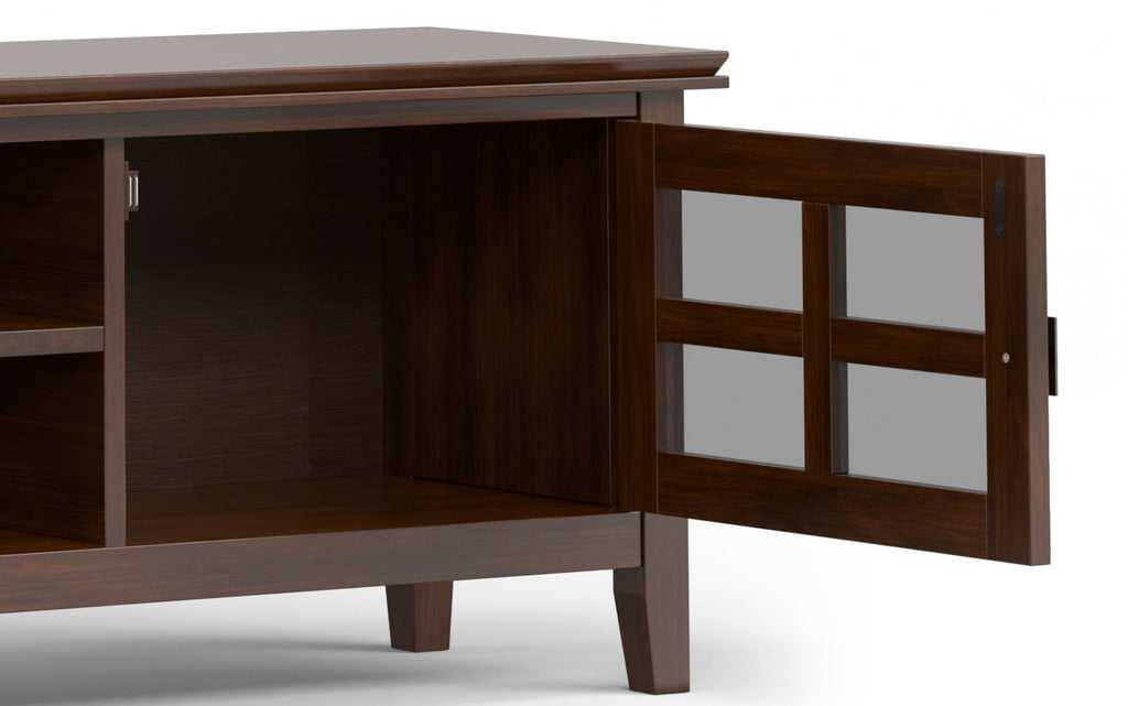 Artisan 72 inch Low TV Stand with 26 inch 5 Shelf Bookcases (Set of 3)