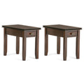 Artisan 14 inch Narrow Side Table (Set of 2)