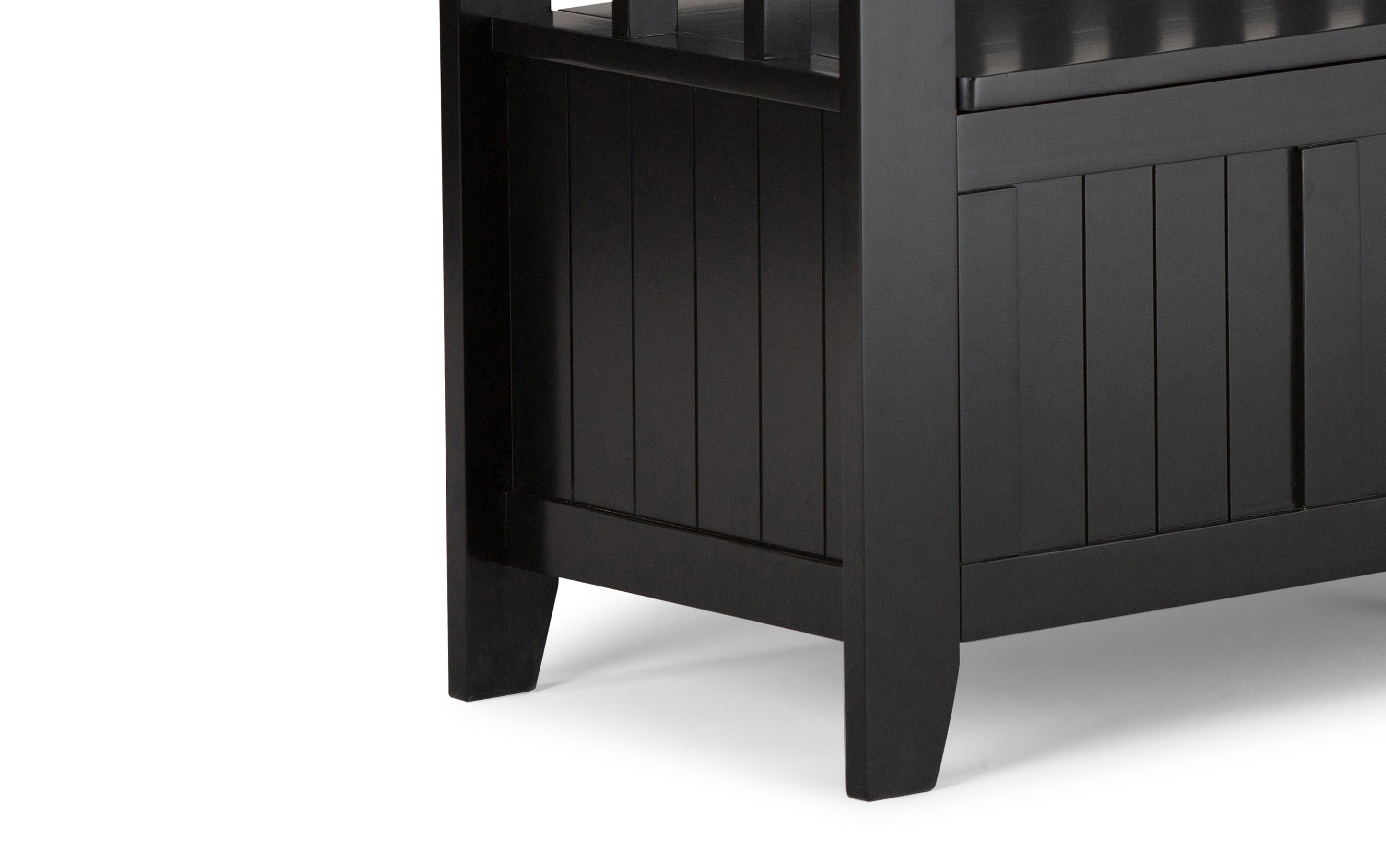 Acadian Entryway Storage Bench