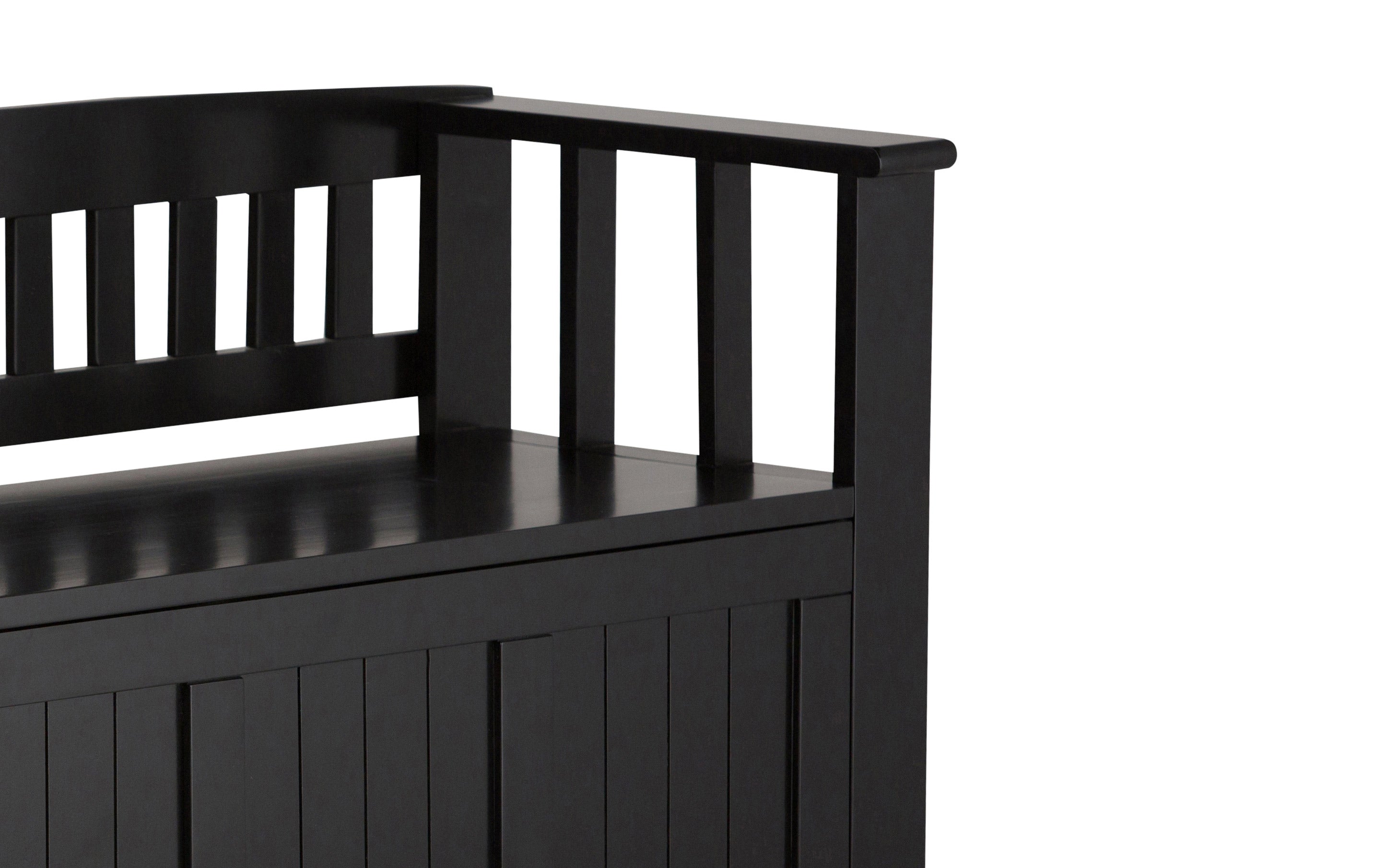 Acadian Entryway Storage Bench