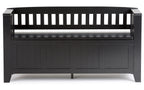 Acadian Entryway Storage Bench