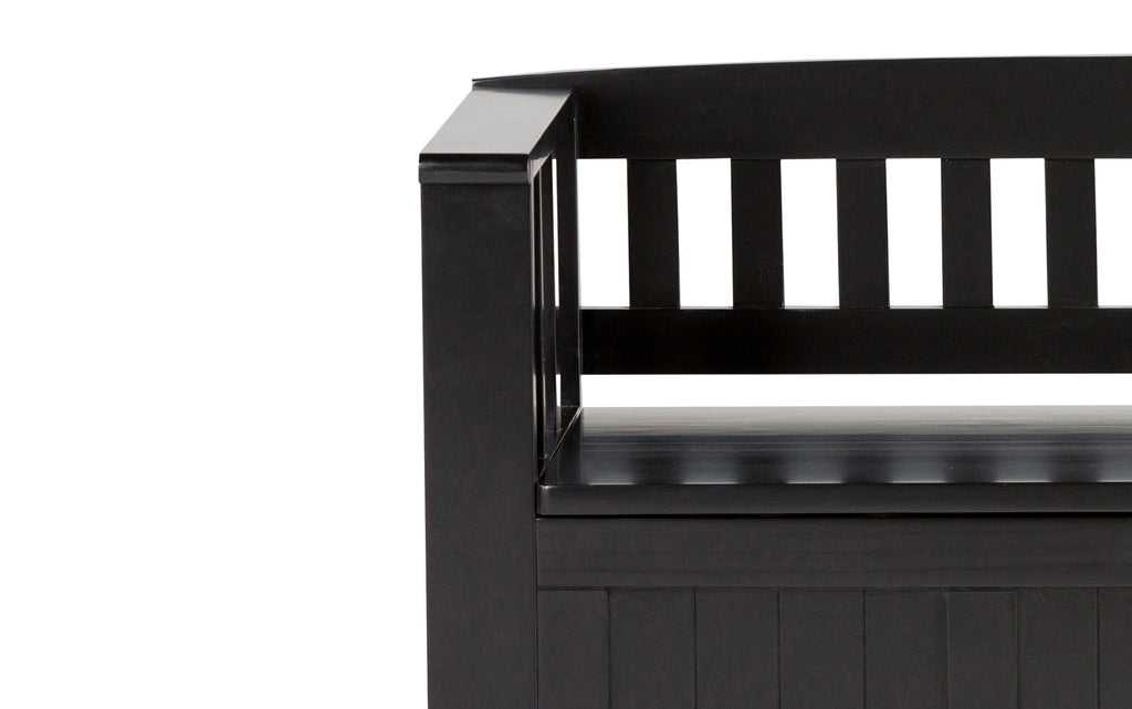 Acadian Entryway Storage Bench