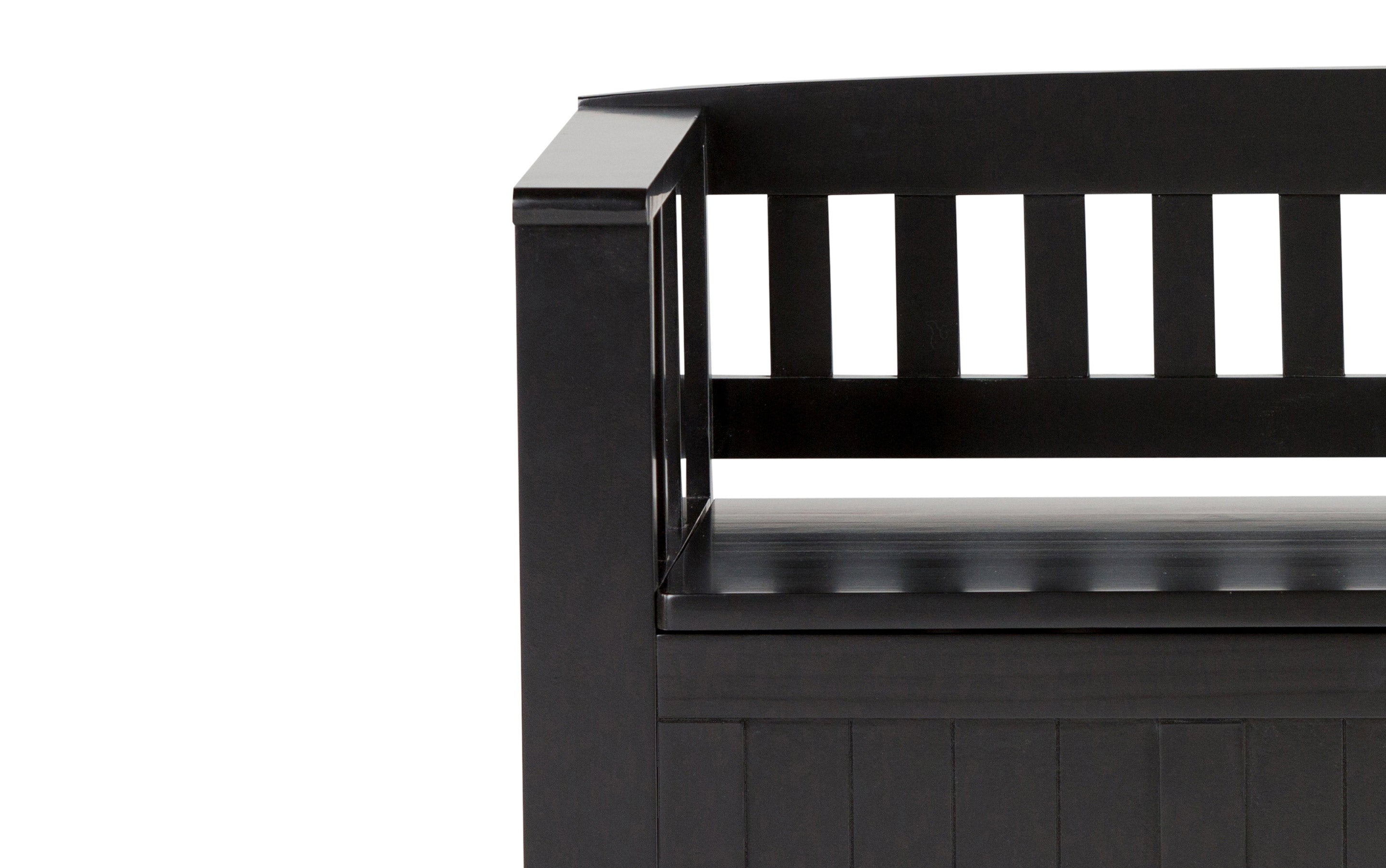 Acadian Entryway Storage Bench