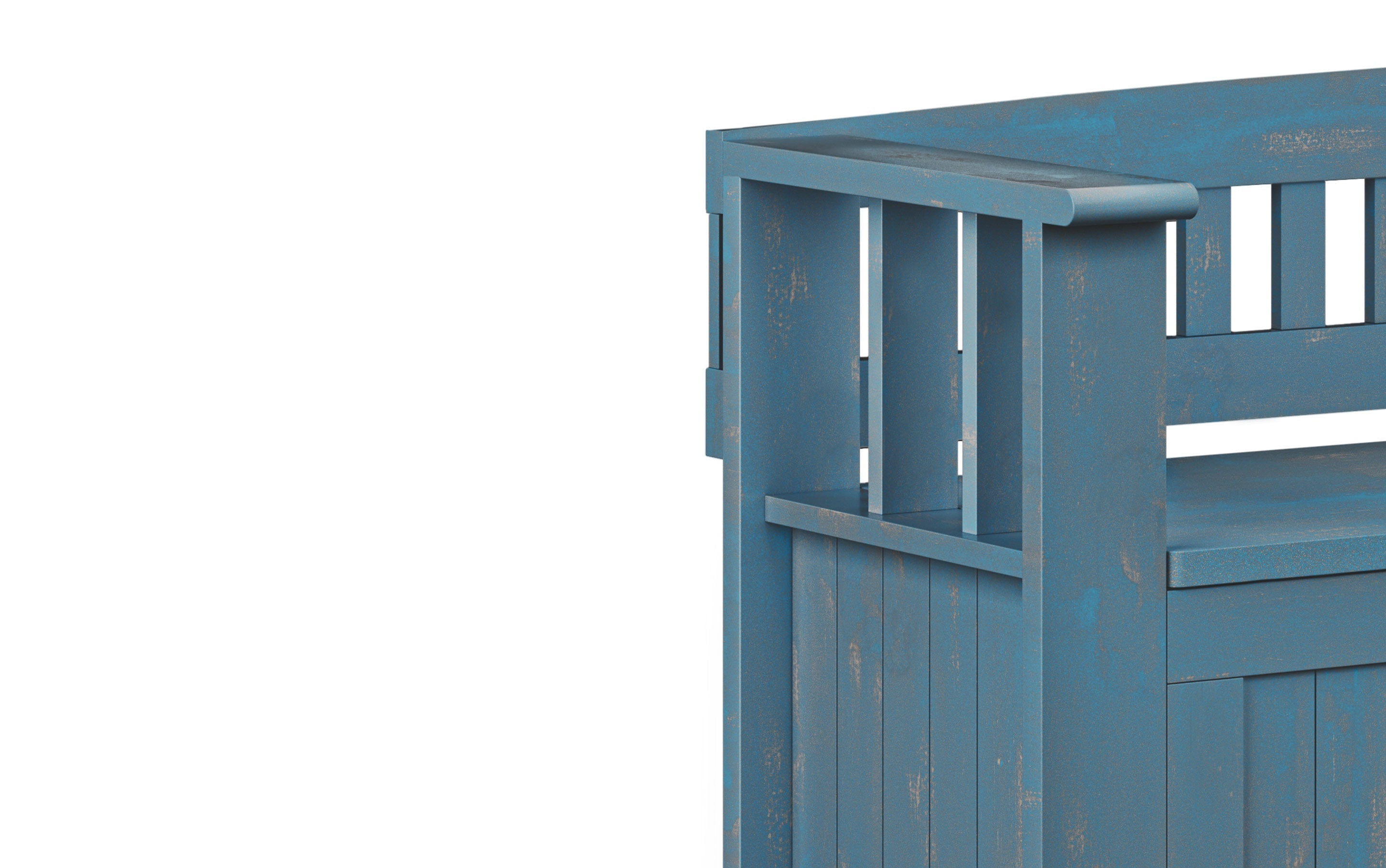 Acadian Entryway Storage Bench