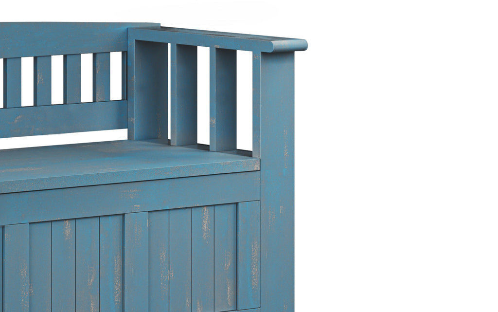Acadian Entryway Storage Bench