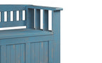 Acadian Entryway Storage Bench