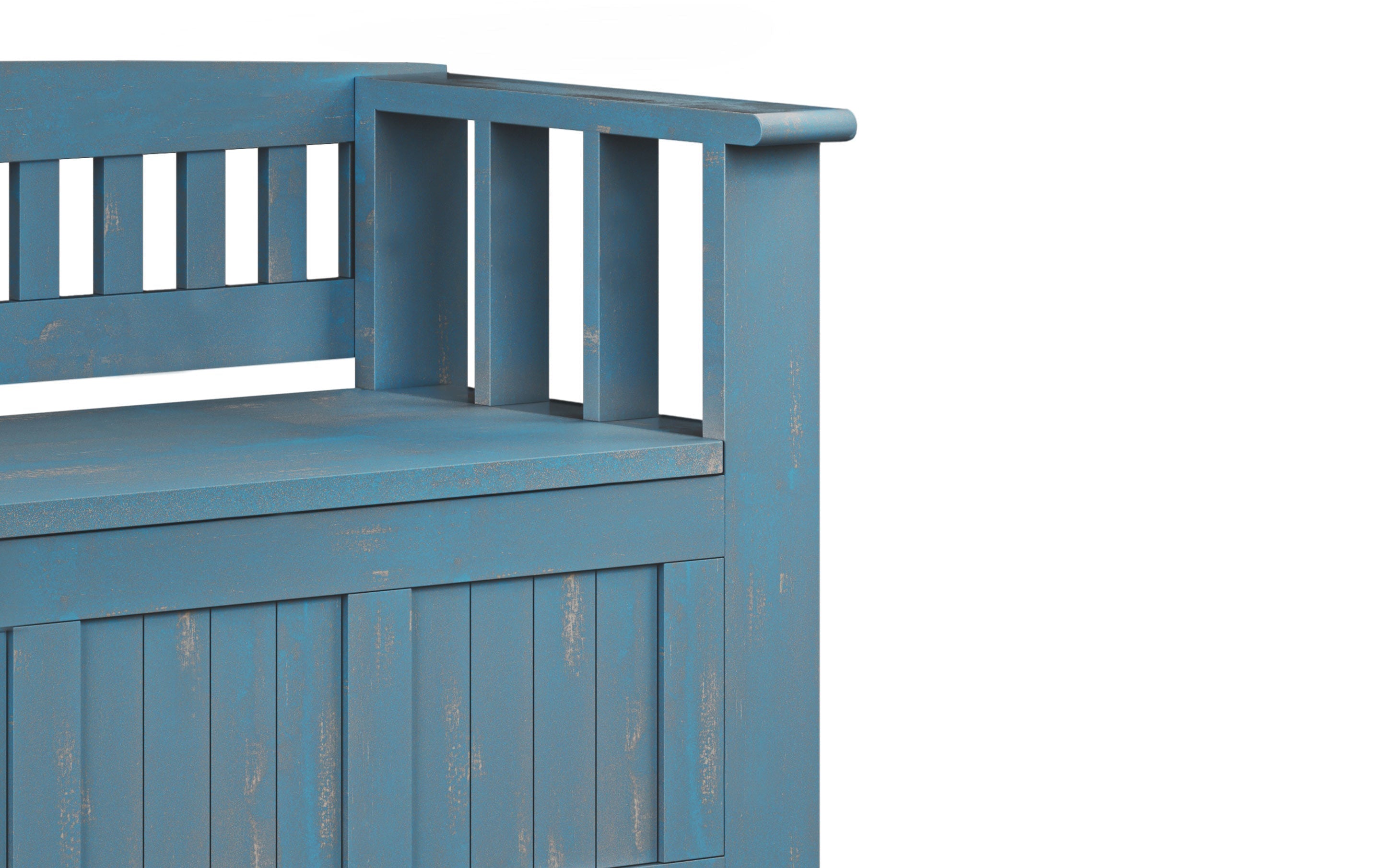 Acadian Entryway Storage Bench