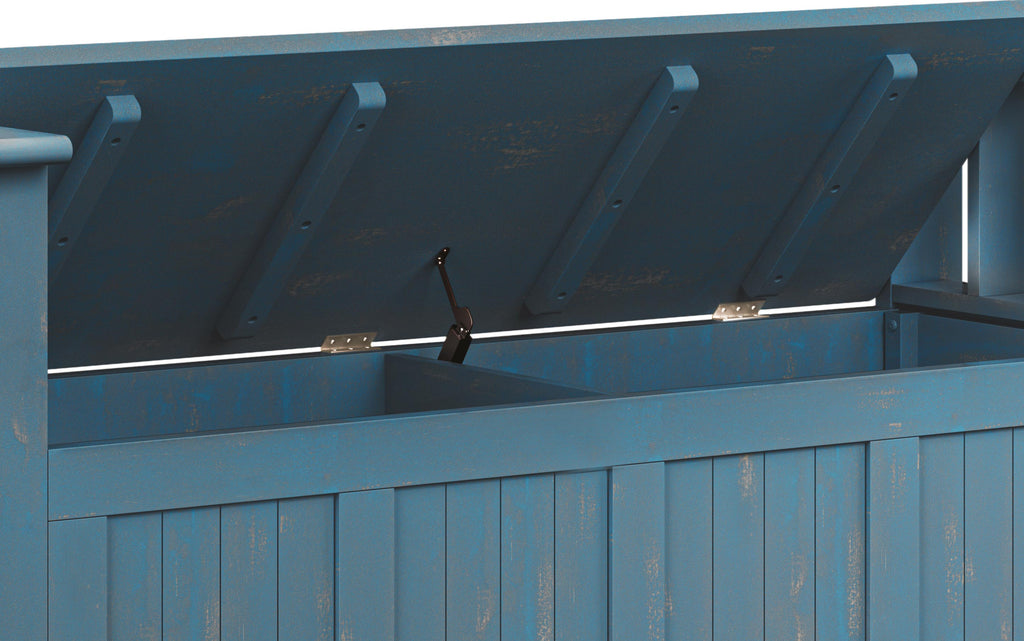 Acadian Entryway Storage Bench