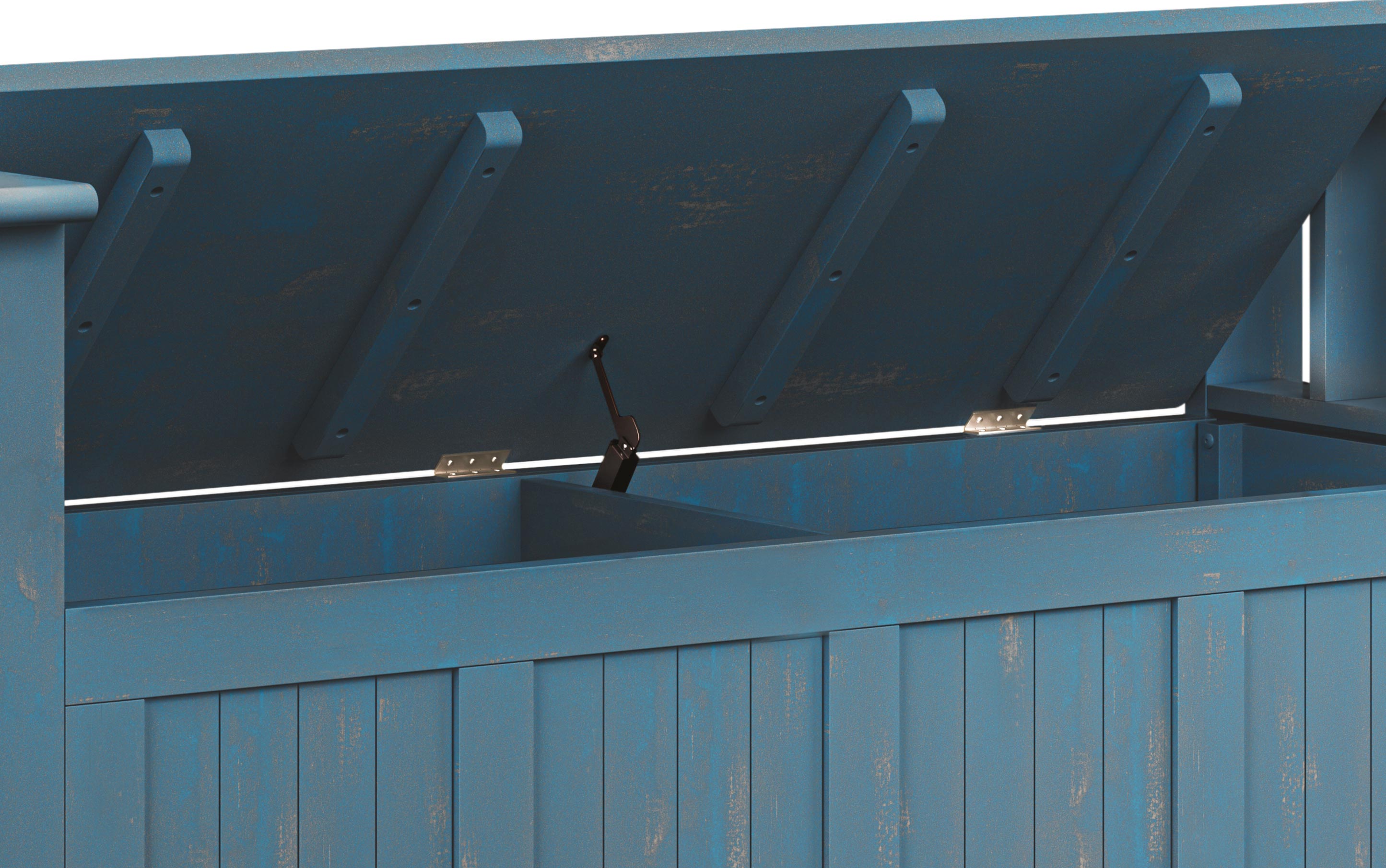 Acadian Entryway Storage Bench