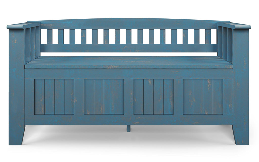 Acadian Entryway Storage Bench