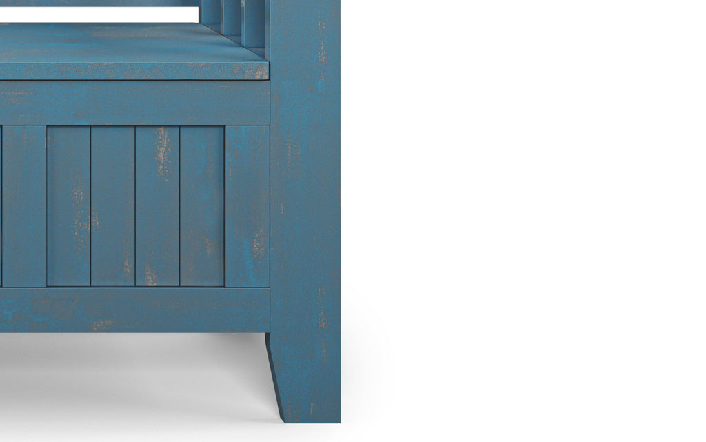 Acadian Entryway Storage Bench