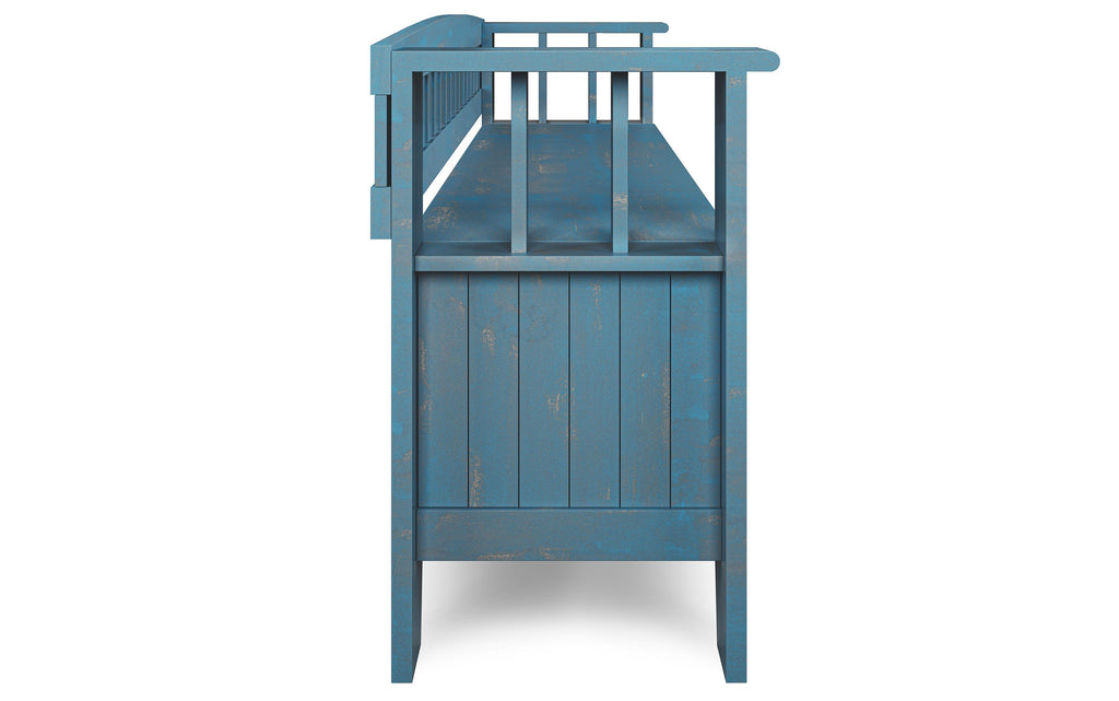 Acadian Entryway Storage Bench