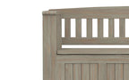 Acadian Entryway Storage Bench