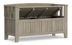 Acadian Entryway Storage Bench