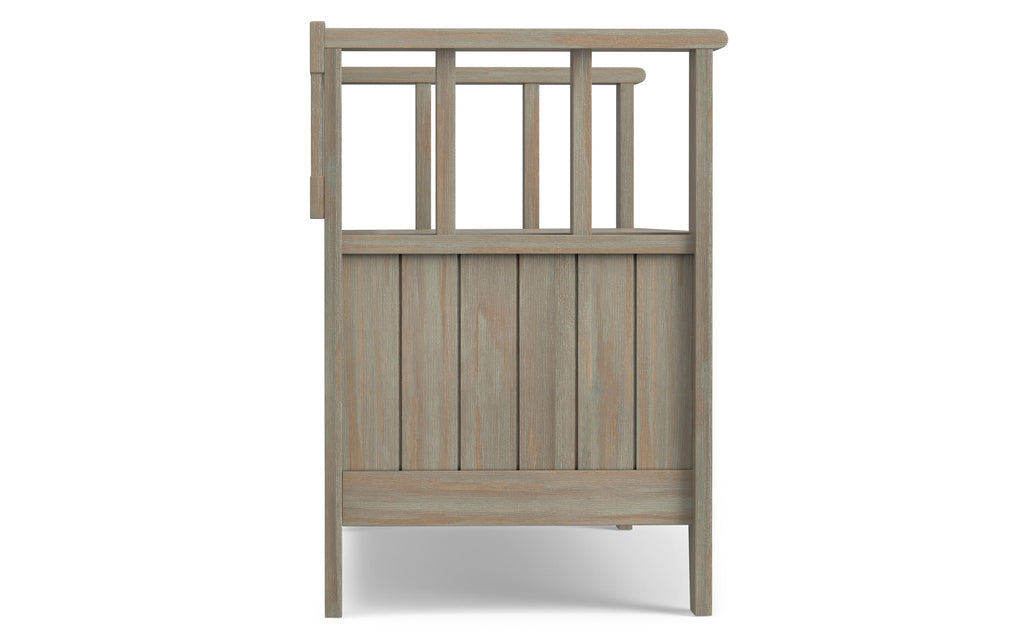 Acadian Entryway Storage Bench