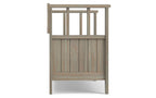 Acadian Entryway Storage Bench