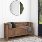 Acadian Entryway Storage Bench