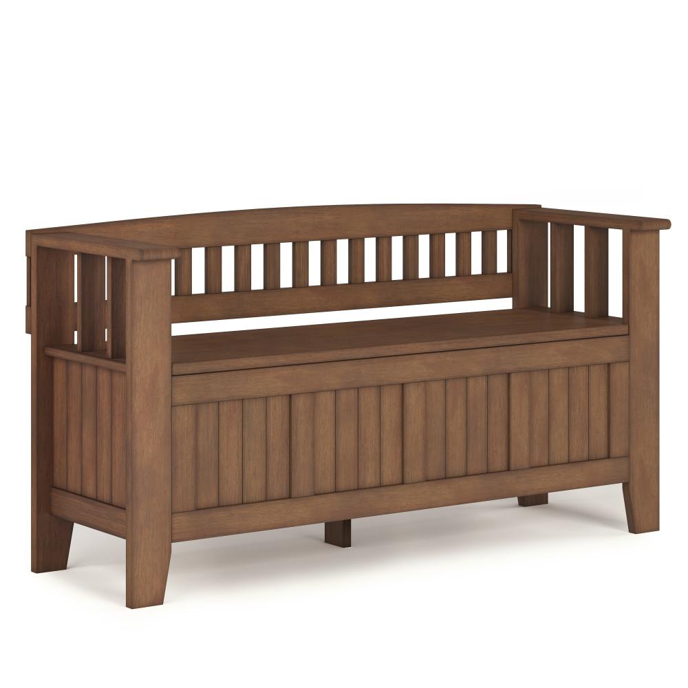 Acadian Entryway Storage Bench