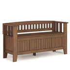 Acadian Entryway Storage Bench