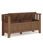 Acadian Entryway Storage Bench