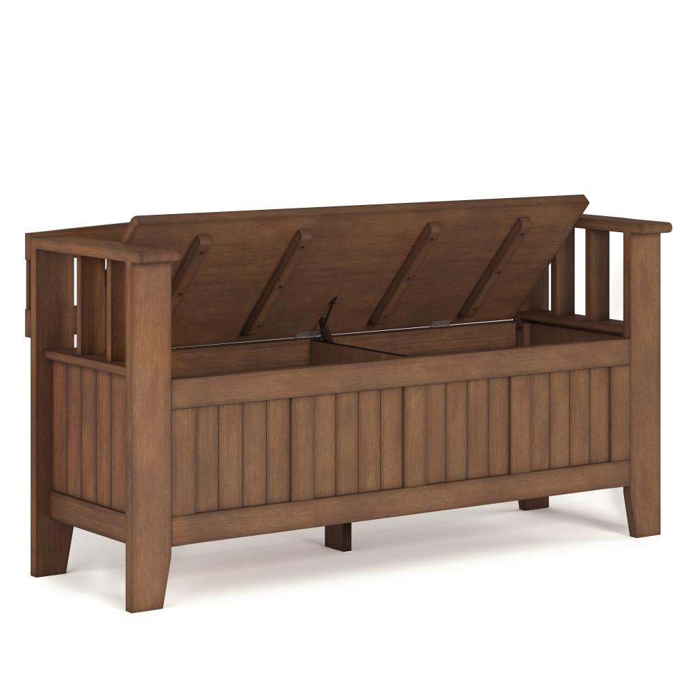 Acadian Entryway Storage Bench