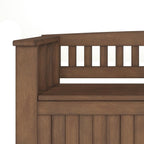 Acadian Entryway Storage Bench