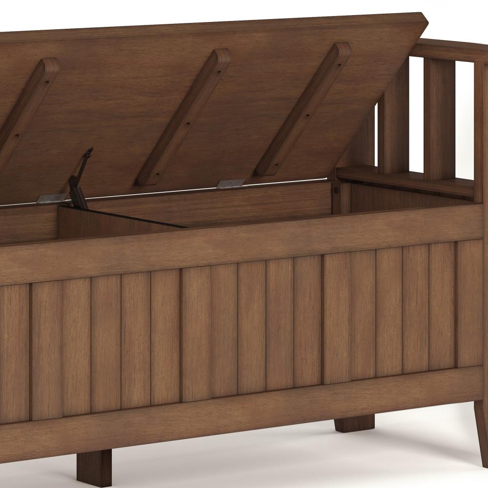 Acadian Entryway Storage Bench