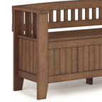 Acadian Entryway Storage Bench