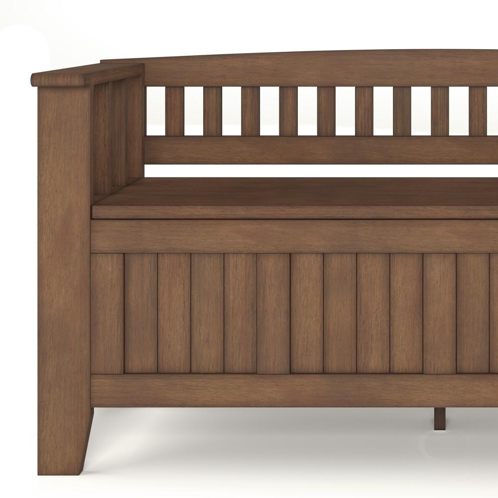 Acadian Entryway Storage Bench