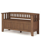 Acadian Entryway Storage Bench