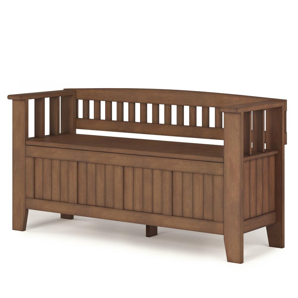 Acadian Entryway Storage Bench