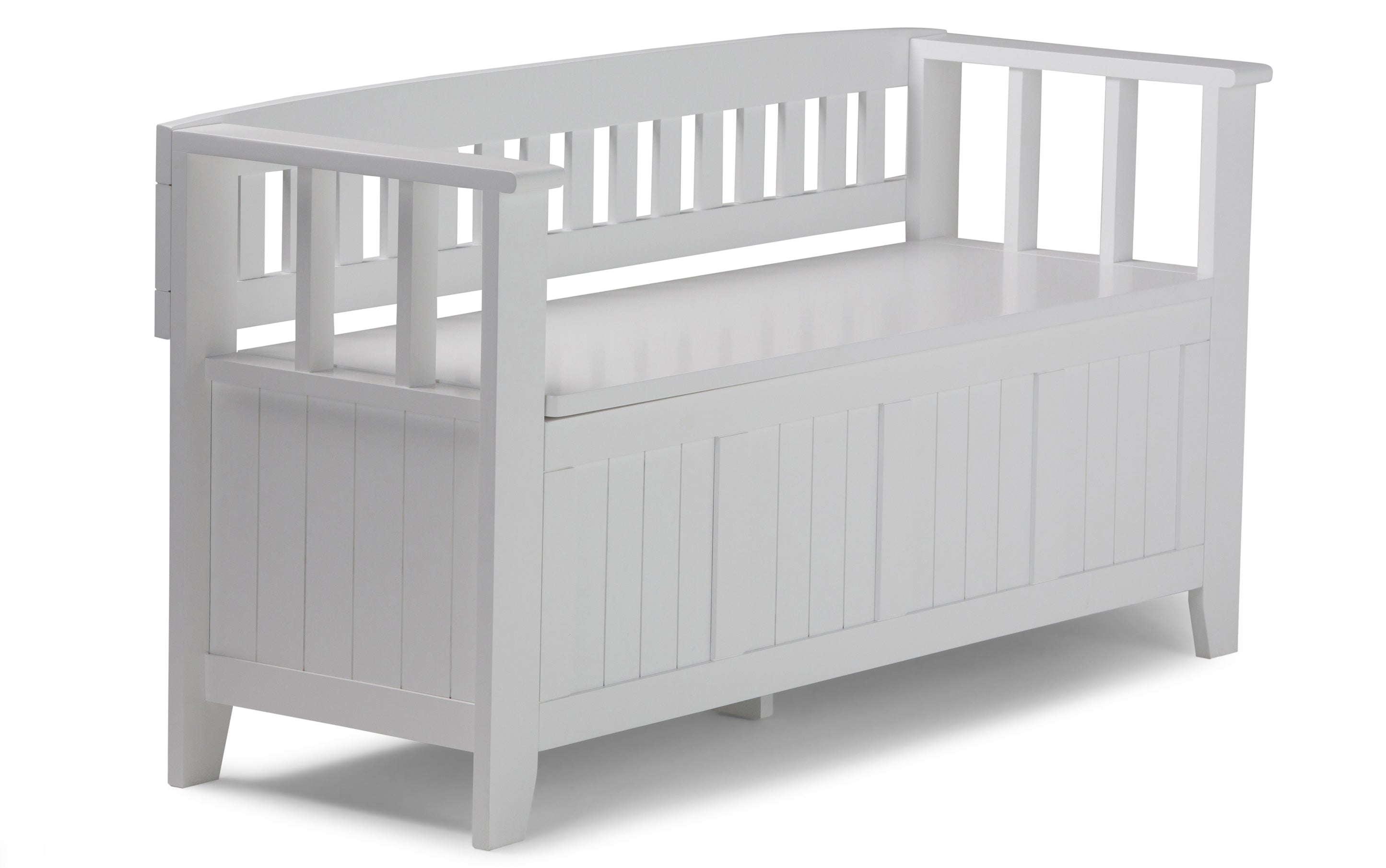 Acadian Entryway Storage Bench