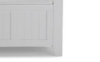 Acadian Entryway Storage Bench