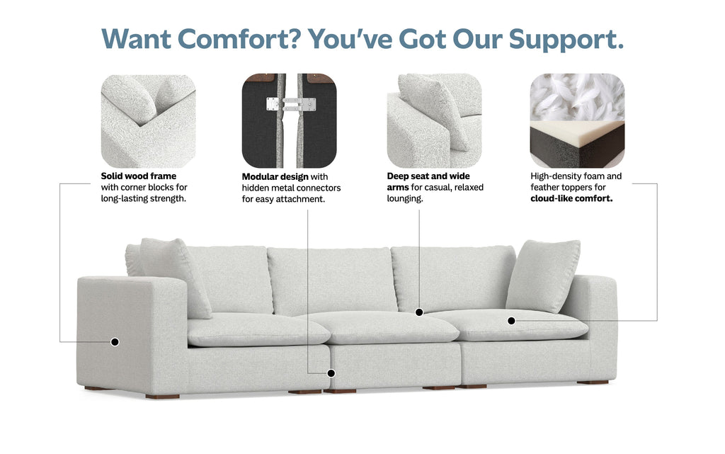 Jasmine 3 Seater Sofa