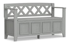 Amherst Entryway Storage Bench