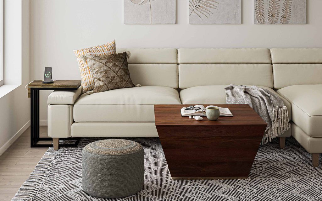 Abba Square Coffee Table in Mango