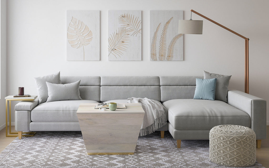 Abba Square Coffee Table in Mango