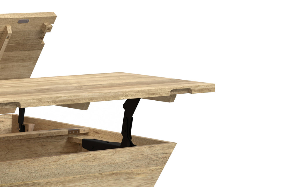 Abba 36 inch Square Lift Top Coffee Table